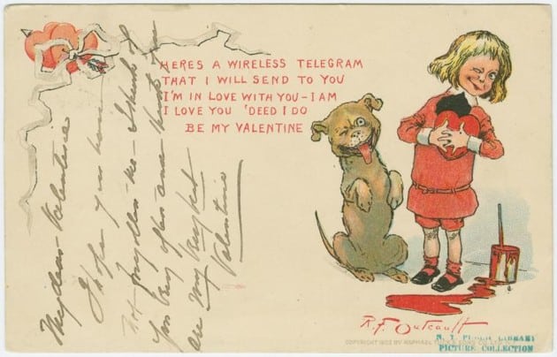 Heres a wireless telegram that I will send to you ...